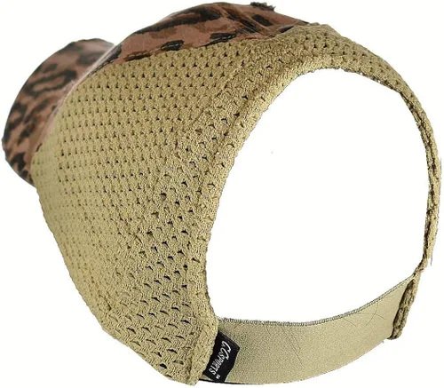Vista 4 de Gorra de béisbol C.C con hueco para la coleta, ajustable, gorra de malla