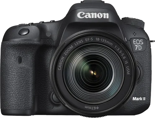 Vista 9 de Canon Cámara SLR digital EOS 7D Mark II con lente IS STM de 0.709-5.315 in (renovada)