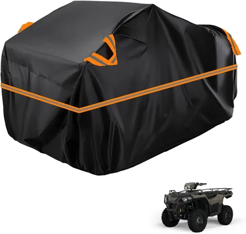 Vista 179 de Cubierta para ATV impermeable compatible con Arctic Cat H1 EFI TRV Cruiser 4x4 2011, cubierta de 210D para vehículos de 4 ruedas, cubierta para quad