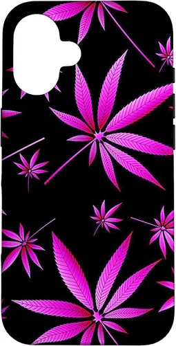 Vista 32 de Weed Reggae Marihuana Cannabis 420 Pot Weed Leaf Stoner - Funda de regalo para iPhone 17