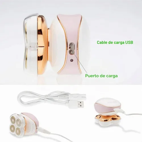 Vista 4 de Repuesto de cable de carga para afeitadora de piernas impecables