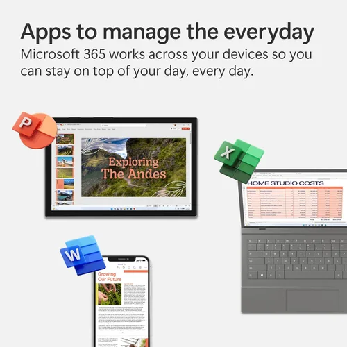 Vista 4 de Microsoft 365 Personal (Office) + $10 Amazon Gift Card 12-Month Subscription 1 Person Word, Excel, PowerPoint PC/MAC Instant Download