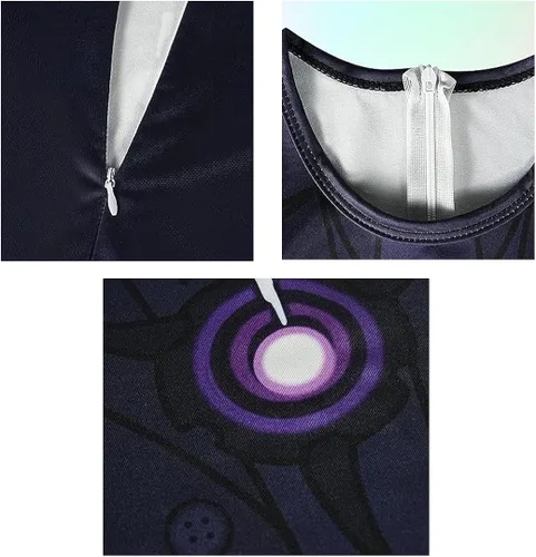 Vista 2 de VERENIX Skibidi - Disfraz de cosplay para Halloween, fiesta de cosplay, divertido juego de dibujos animados para niños de 5 a 12 años