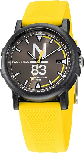 Vista 2 de Nautica - Reloj casual de cuarzo para hombre, color gris, 20 (modelo NAPEPS107)