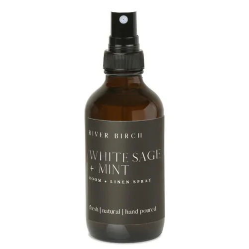 Vista 32 de River Birch Perfume de Lino y Ambiente con Aroma Navideño Fragancia para el Hogar Botella de Vidrio Ámbar de 4 oz Aroma Exclusivo de Lujo