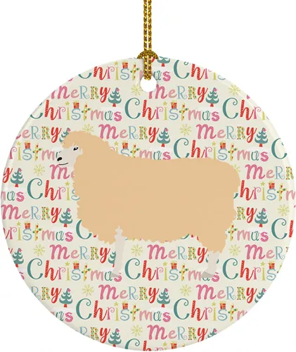 Vista 80 de Caroline's Treasures Adorno de cerámica de avestruz común para árbol de Navidad, decoración colgante para el hogar, Navidad, vacaciones, fiesta