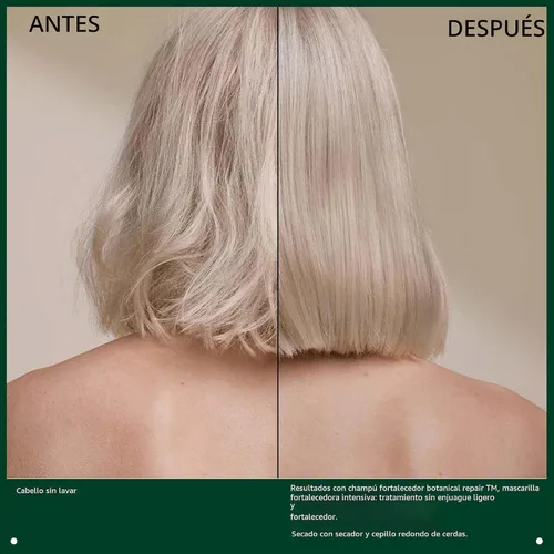 Vista 4 de Aveda Botanical Repair Intensive Strengthening Masque Light Bond-Building Hair Mask for Stronger Hair Deep Conditioner Detangles, Softens Fine