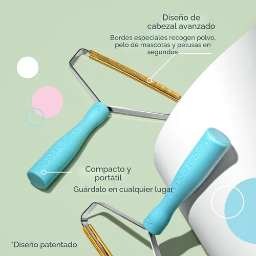 Vista 2 de Uproot Clean Pro - Herramienta de depilación de mascotas, borde multitela, rastrillo de alfombra Reusable Special Dog Hair Remover for Couch, Pet