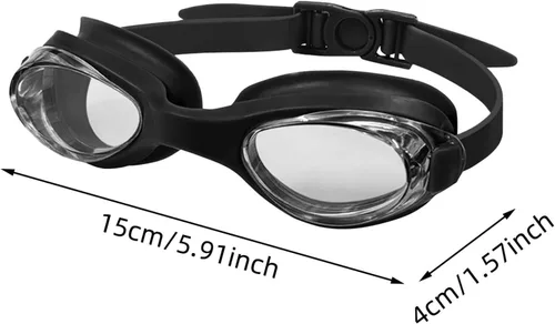 Vista 2 de Gafas de natación para adultos, sin fugas, antivaho profesional, gafas de natación impermeables, para jóvenes, mujeres y hombres