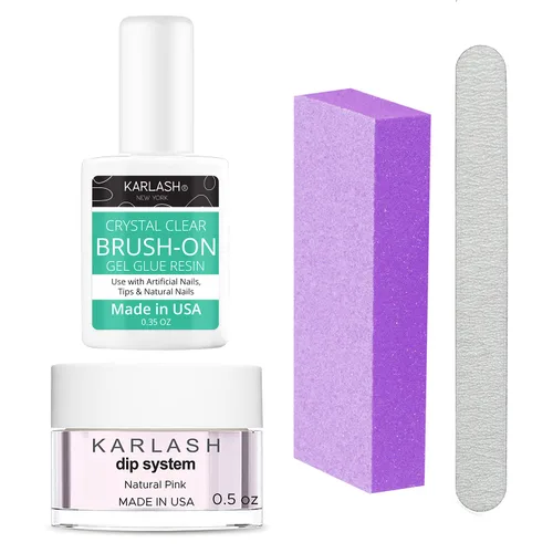 Vista 4 de Karlash Kit de reparación de uñas para uñas rotas y agrietadas. Solución rápida fácil de emergencia (transparente)