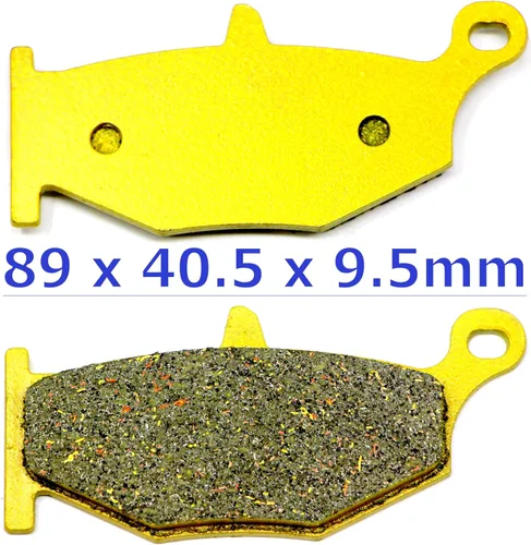 Vista 3 de Pastillas de freno delanteras traseras Frenos para Suzuki GSXR600 GSXR750 2006-2010 - GSXR1000 2007-2008 - GSX1300 Hayabusa 2008-2012 - DL1000 XT