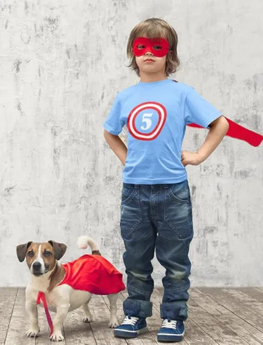 Vista 2 de Tstars Capitán 3er cumpleaños camisa niño tercer traje 3 años niño niño regalo fiesta camisas