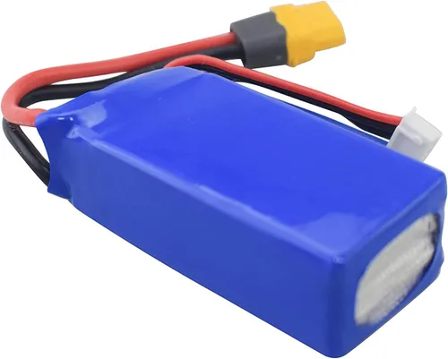 Vista 5 de Batería de litio para Udirc UDI010, motor sin escobillas, de alta velocidad, control remoto, accesorios para barcos, interfaz XT60, control remoto