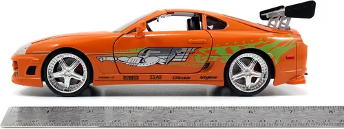 Vista 6 de Jada Toys Fast & Furious 1 24 Diecast Toyota Supra Vehicle