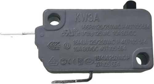 Vista 4 de Interruptor de puerta de horno de microondas KW3A 125VAC/250VAC 16A Reemplazo del horno de microondas Interruptor de puerta