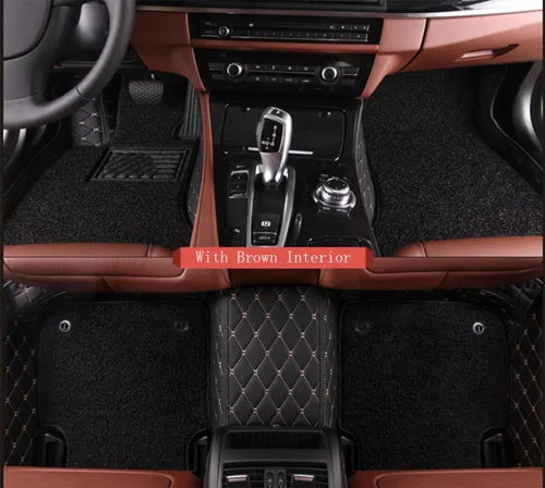 Vista 2 de Alfombrillas de coche personalizadas para Mercedes Clase G G350 G500 G550 G55 G63 2007-2018 - Modelo más nuevo W463 (2019 no se ajusta) – Alfombra