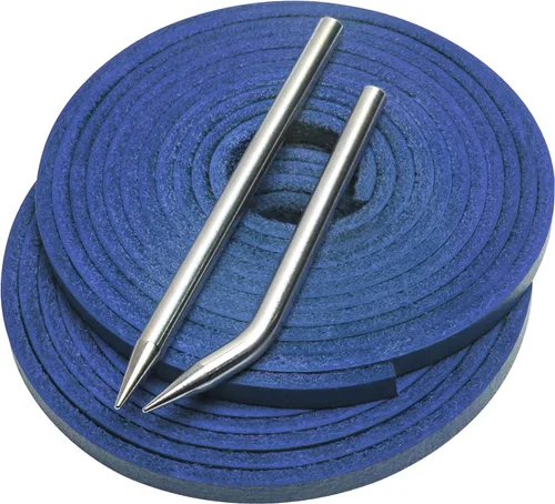 Vista 14 de Softball Baseball Glove Lace, Mitt Lace Repair Kit Includes 2 Leather Laces and Lacing Needle for Catcher's Glove