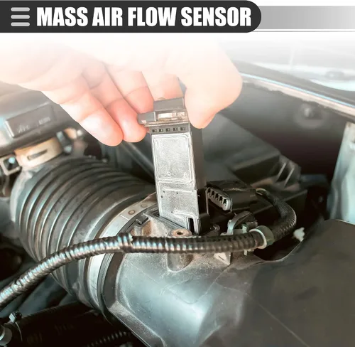 Vista 2 de Medidor de sensor de flujo de aire Motoforti, reemplazo de sensor de flujo de aire MAF, para Ford Focus 2.0L 2008-2011, plástico, 3L3Z-12B579-BA