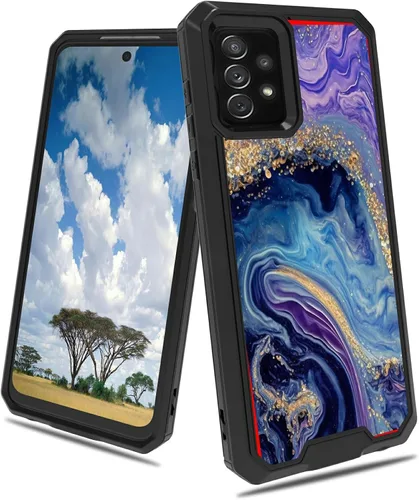 Vista 100 de Funda para Samsung S23 FE Galaxy S23 FE 2 en 1 PC duro de doble capa TPU suave a prueba de golpes Funda protectora para Samsung Galaxy S23 FE 6.4