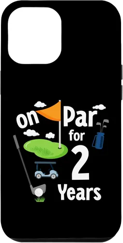 Vista 6 de Funda para iPhone 15 On Par 2nd Birthday Golf Player Theme 2 Year Old B-Day