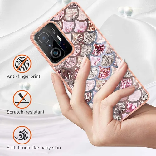 Vista 1237 de Funda compatible con Nothing Phone 1, compatible con Nothing Phone One A063 para teléfono móvil TPU funda FLP
