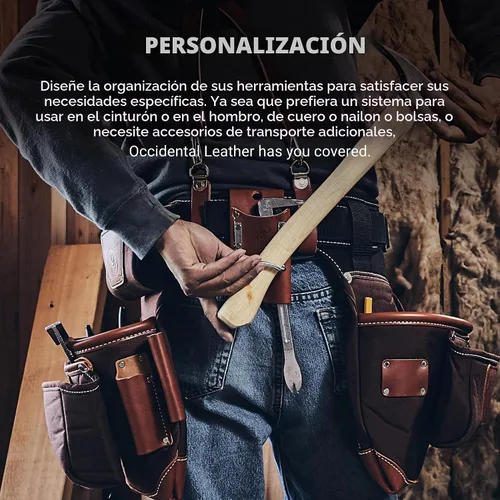 Vista 4 de Occidental Leather H.D. Cinturón de trabajo de 3 pulgadas