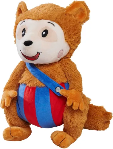 Vista 3 de Simba 109241017 Bobo Siebenschläfer - Juguete de peluche, canta conmigo, reproduce música, 13.8 in, para niños a partir de 3 años