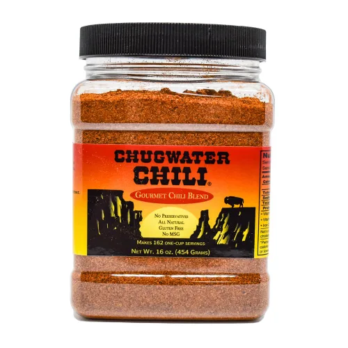 Vista 7 de Chugwater Chili Mezcla de condimentos gourmet de chile y condimento para tacos Tina de 3 onzas Receta de chile del Campeonato Estatal de Wyoming