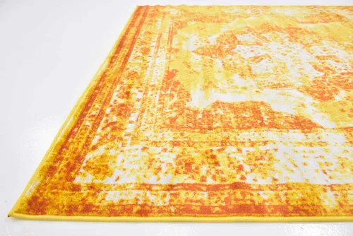 Vista 488 de Unique Loom Sofia Collection - Alfombra de área - Salle Garnier (3' 3" x 5' 3" Rectángulo, Turquesa/Azul)