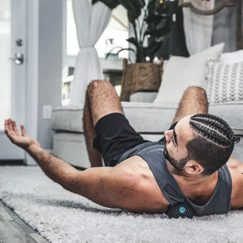 Vista 6 de Compex Molecule - Pelota de masaje vibratoria compacta