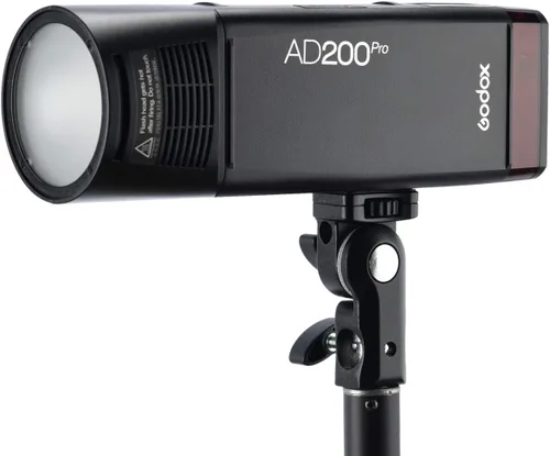 Vista 6 de Godox AD200 Pro AD200Pro - Luz flash de bolsillo de 200 W, 2.4G 1/8000s HSS, luz estroboscópica Speedlite, reciclaje de 0.01-1.8s compatible