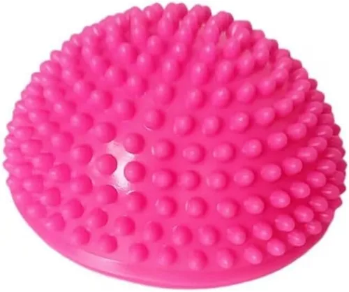 Vista 7 de Half Balance Training Ball - Small PVC Semi-Round Stability Trainer with Textured Non-Slip Surface - Balance Board for Core Workouts