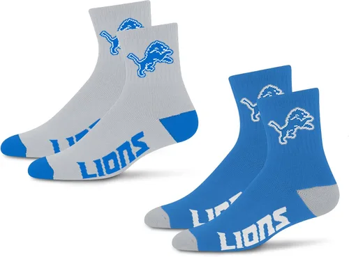 Vista 32 de For Bare Feet Calcetines quarter NFL unisex para adultos