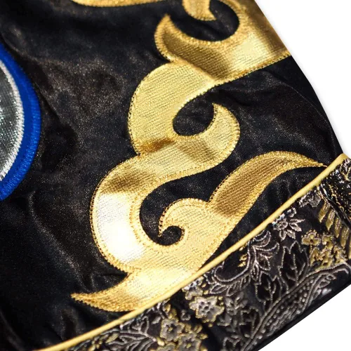Vista 4 de SIAMKICK Pantalones cortos clásicos de Muay Thai para hombres y mujeres, boxeo, kickboxing, alto grado, artes marciales mixtas, ropa de entrenamiento
