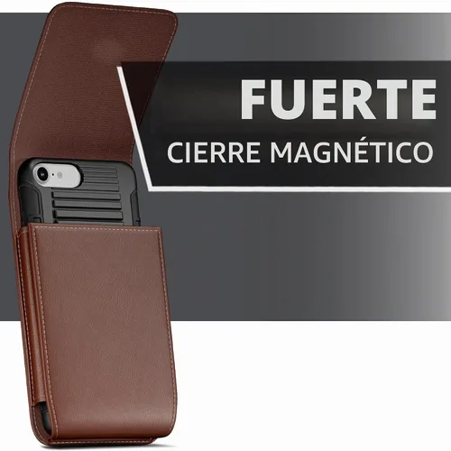 Vista 2 de DeBin Funda para iPhone 16 16e 16pro 15 15 Pro, 14, 14 Pro, 13, 13 Pro, 12 Pro, 12, 11, XR Funda para cinturón con clip giratorio Funda