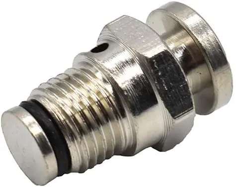 Vista 2 de Interstate Pneumatics Válvula de purga de botón pulsador V11B 1/16 pulgadas NPT