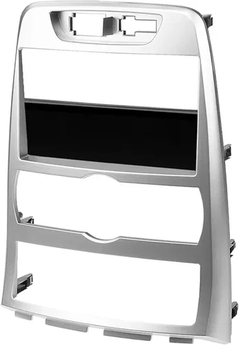 Vista 8 de Scosche HY1628SB - Kit de instalación de radio de bolsillo doble o DIN individual con radio de bolsillo de almacenamiento, compatible con Hyundai