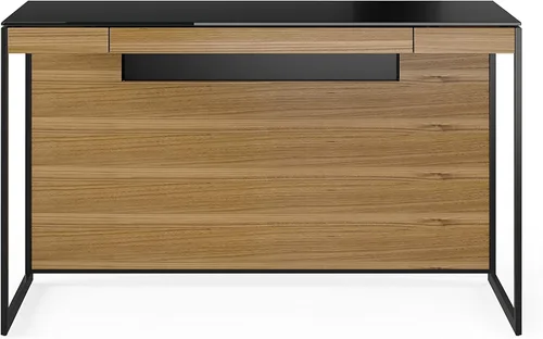 Vista 7 de BDI Furniture Sequel 20 - Escritorio para computadora 6103-48 pulgadas para el hogar u oficina con gestión de cables, cajón de teclado, libro mayor