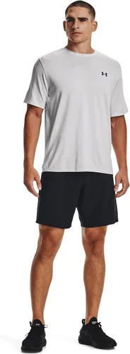 Vista 3 de Under Armour AcademySteel UA Woven Graphic Modern Low Rise Multi-Sport Short Hombre