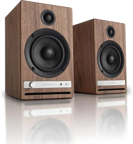 Vista 3 de Audioengine P4 (Pr.) Bocinas pasivas de estantería de 2 vías Madera natural