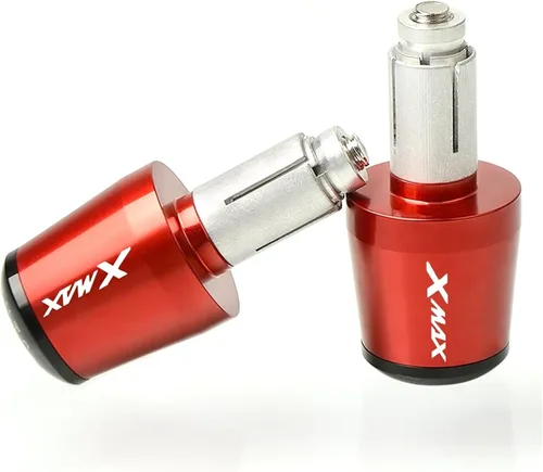 Vista 9 de Y&AMAHA X-MAX Xmax X MAX 125 250 300 400 CNC Alumiunm Plugs Manillar Moto Manillar Moto Manillar Agarres Tapa Extremos 7/8'' 0.866 in (Color : Negro)