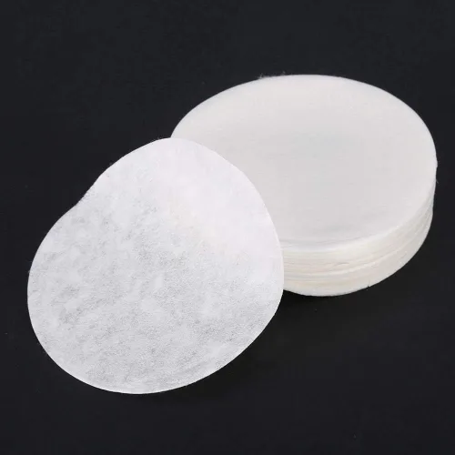 Vista 4 de Filtros de café de papel, 100 unidades de papel de filtro de café de 2.362 in/2.677 in por juego, filtro de repuesto, filtros de café clásicos