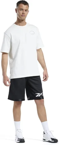 Vista 6 de Reebok Pantalones cortos de malla de baloncesto para hombre