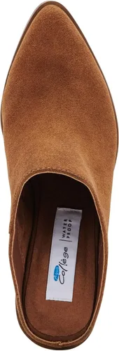 Vista 3 de Aqua College Mules de gamuza Nia para mujer