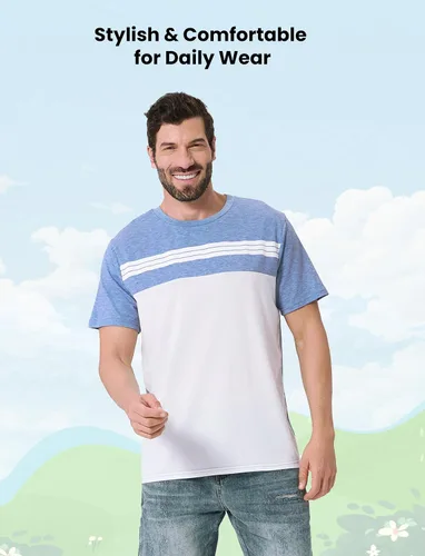 Vista 3 de PATPAT Conjunto a juego para toda la familia, con estampado floral bohemio, cuello cuadrado, manga abombada, vestido fruncido y camisetas de manga