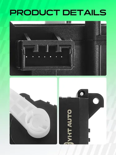 Vista 7 de YHTAUTO Palancas de puerta de mezcla de accionador de puerta de aire HVAC - Compatible con modelos Ford y Lincoln - Edge 2007-2014, MKX 2007-2015