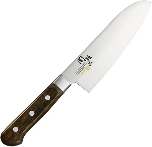 Vista 11 de Kai Kai institutions Magoroku - Cuchillo de cocina Santoku pequeño a la base, 5.709 in Fuji AB-5439