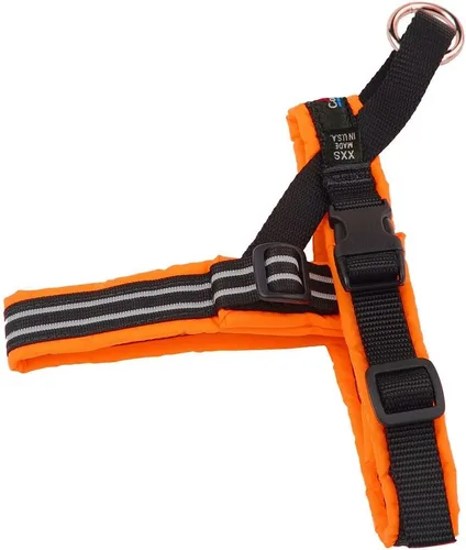 Vista 26 de Arnés de deportes ComfortFlex de PetPDC, Berry American made, designed, cut, assembled, and sewn in the USA, padded reflective harness, integrated
