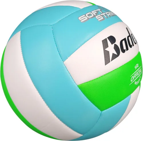 Vista 4 de Baden Soft Strike Voleibol Recreativo de Cuero Sintético Amortiguado Interior/Exterior para Principiantes y Jóvenes Tamaño Oficial