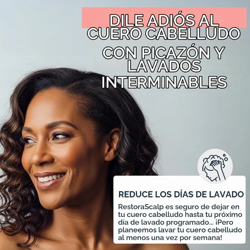 Vista 4 de Champú seco medicado para la caspa, la dermatitis seborreica y el tratamiento de la psoriasis